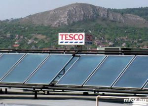 Tesco napkollektoros rendszer